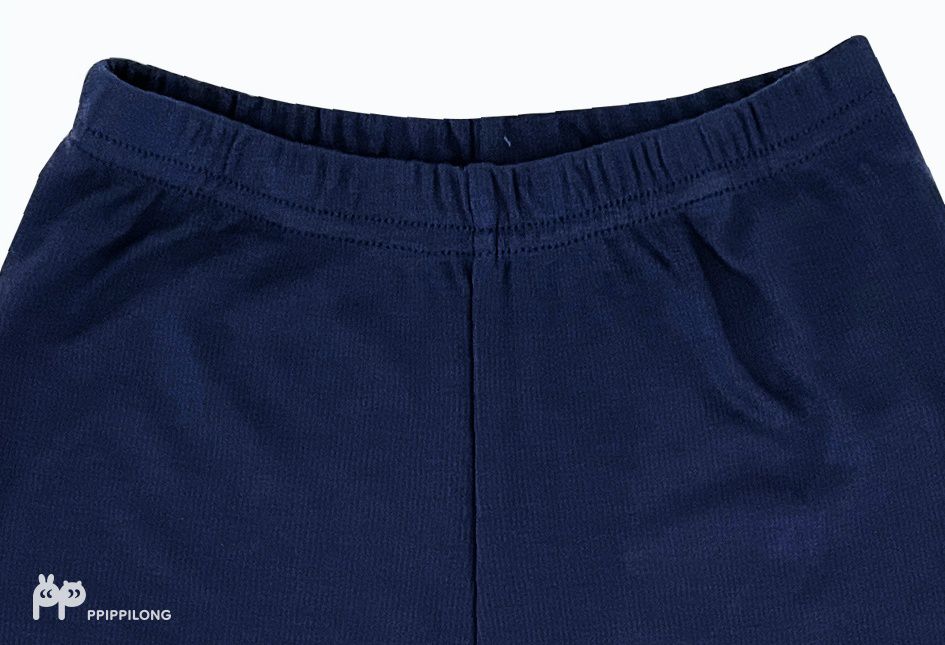 韓國 Ppippilong - 莫代爾親膚長袖家居服-恐龍騎腳踏車