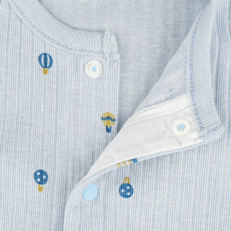 akachan honpo - 長袖兔裝-氣球-藍色