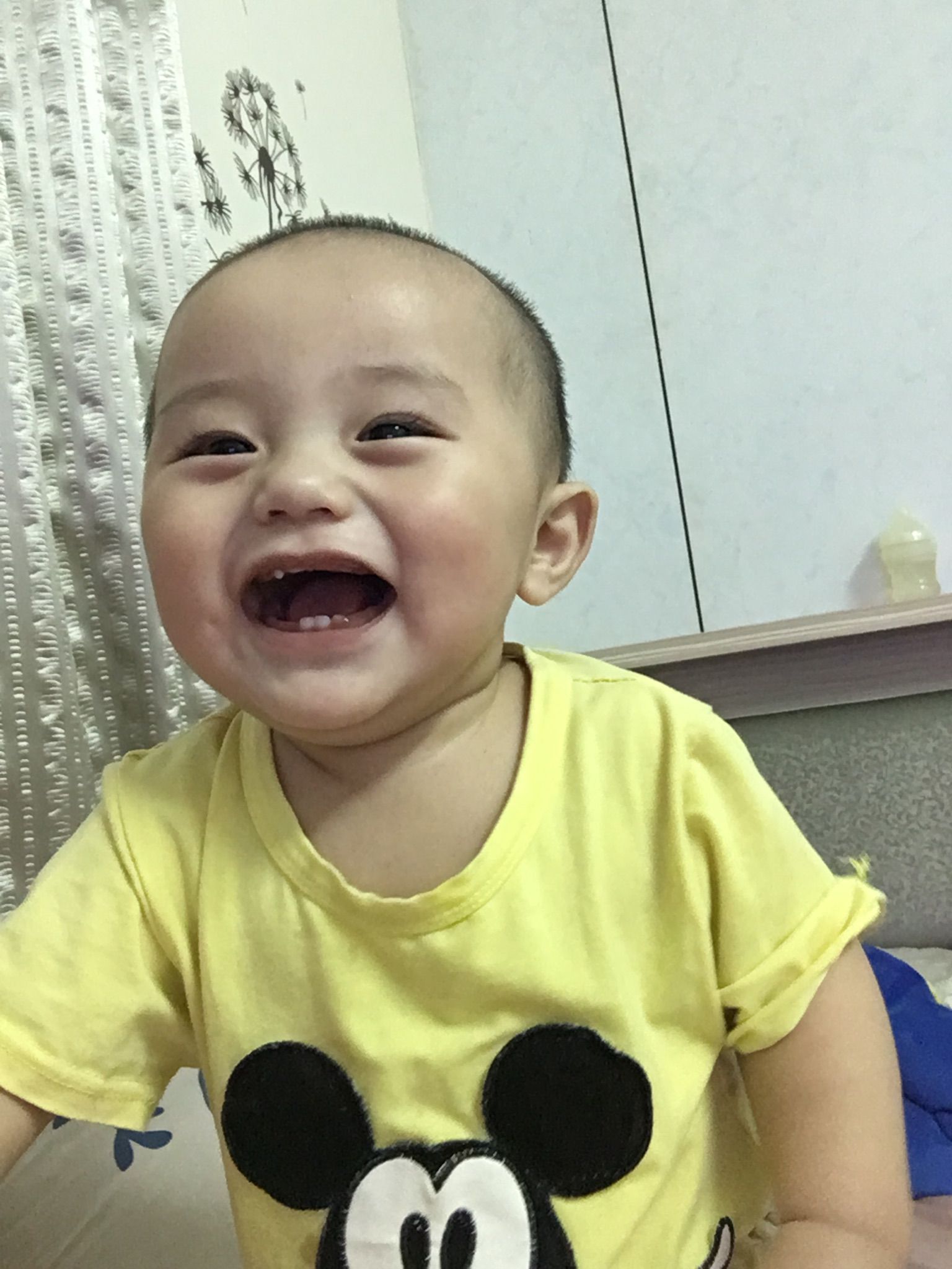 看見你的笑容一切都值得了