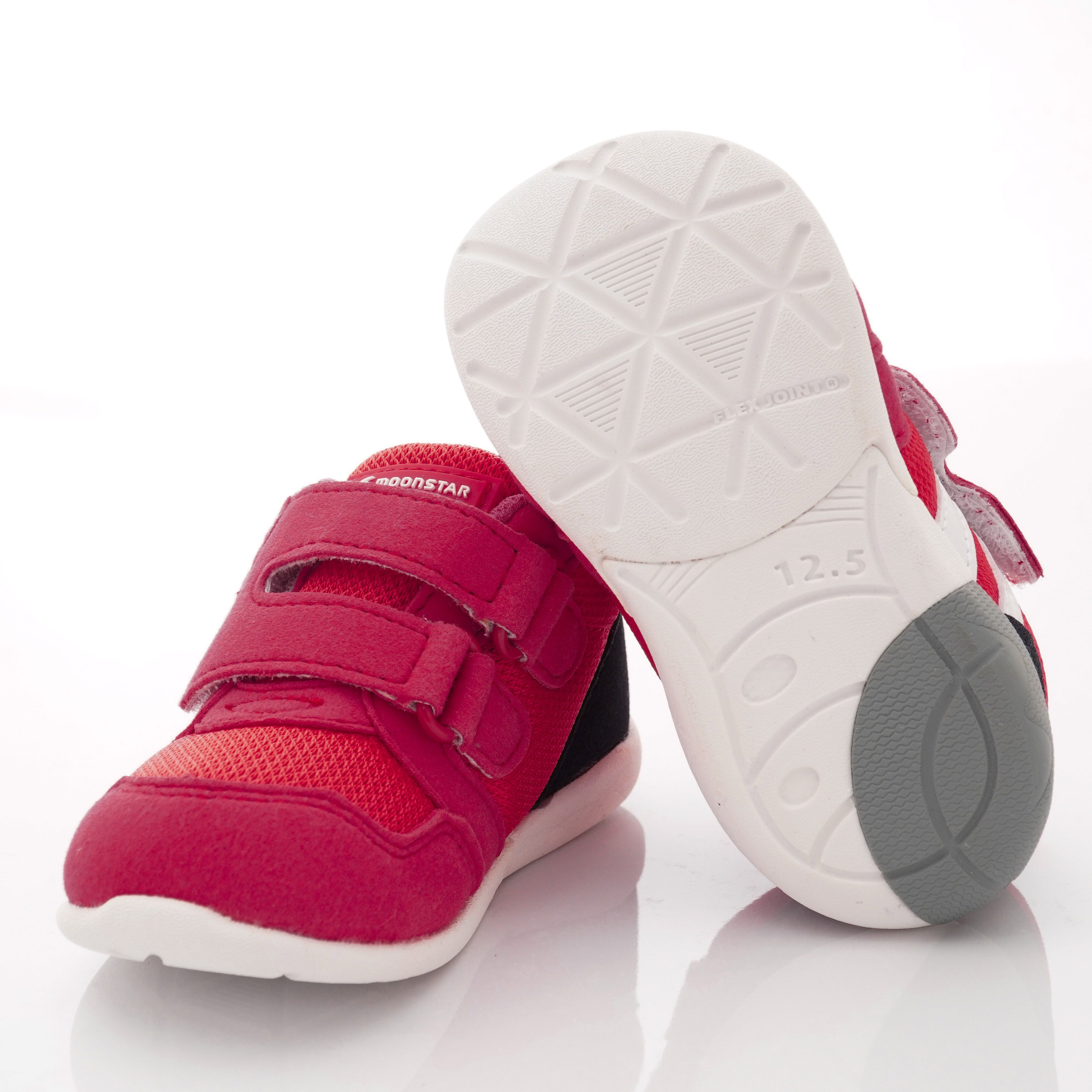 Moonstar日本月星 - 機能童鞋-HI系列3E學步鞋(寶寶段)-紅