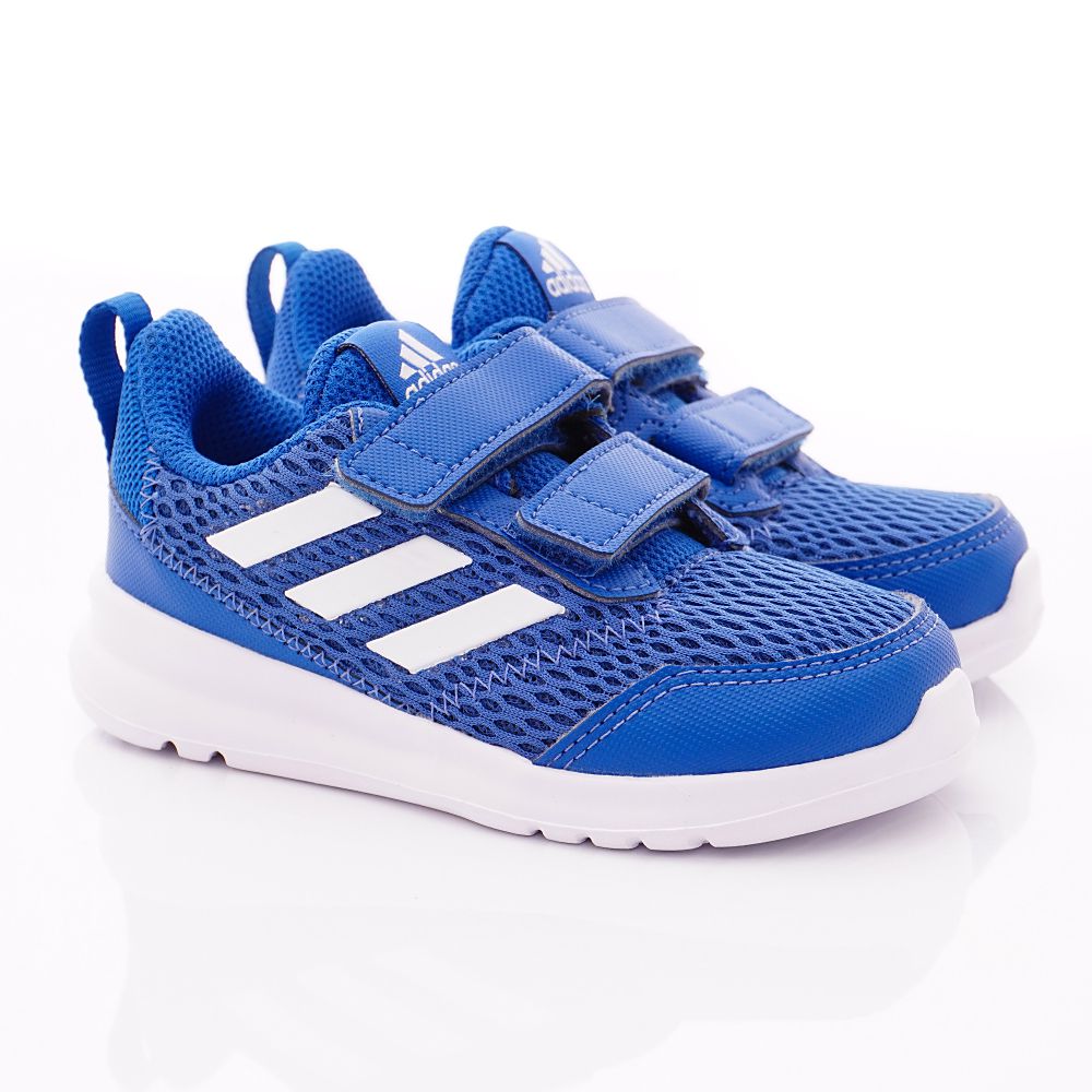 adidas - 愛迪達童鞋-雙絆帶透氣鞋款(小童段)-藍
