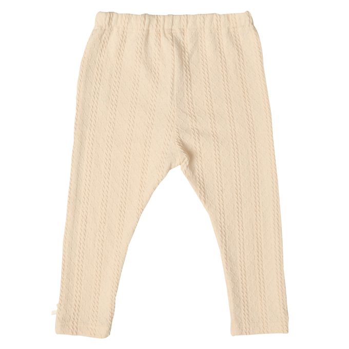 akachan honpo - 10分緹花內搭褲-象牙白色