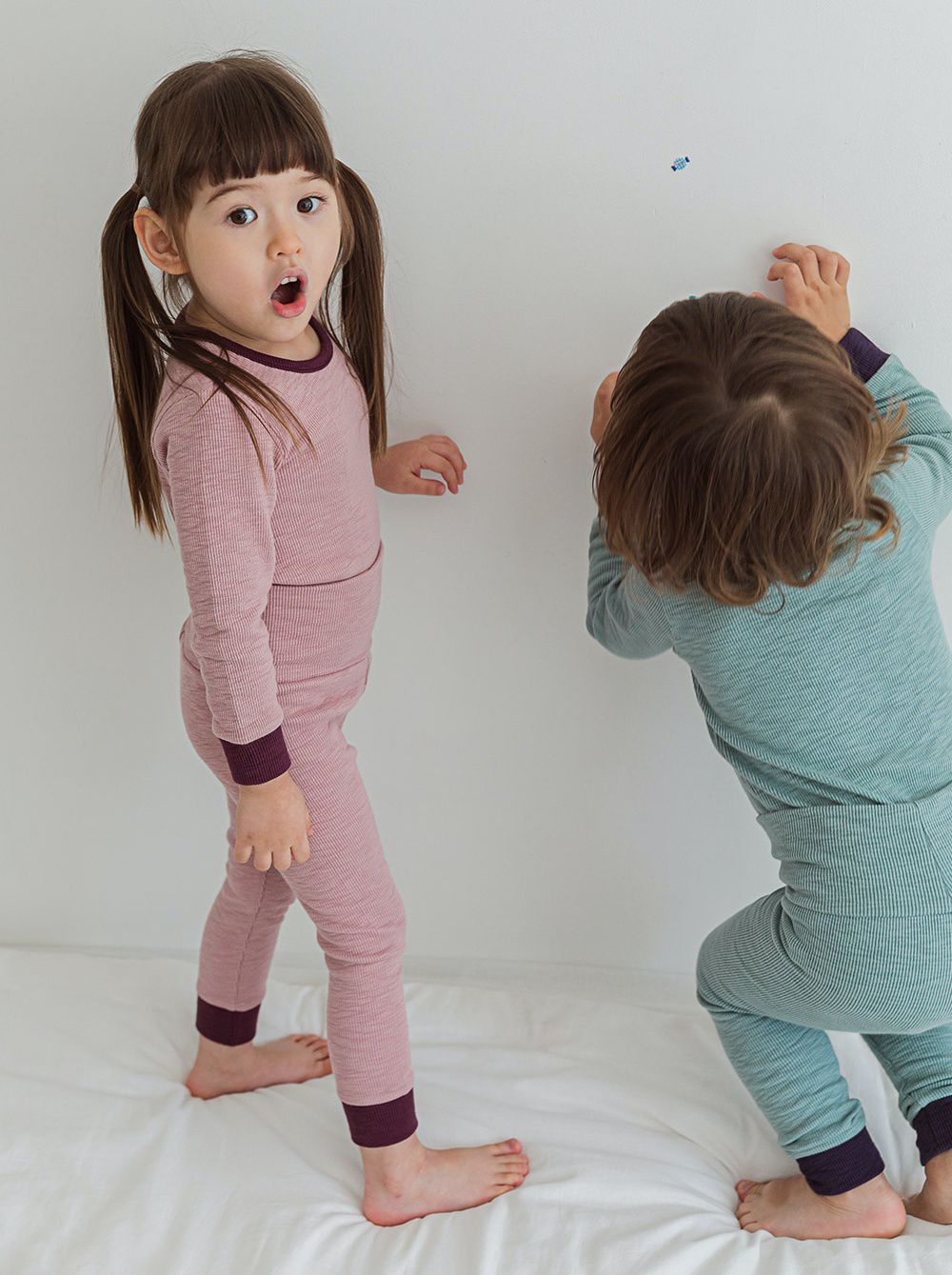 韓國 Cordi-i - 針織腹卷睡衣-薄荷綠