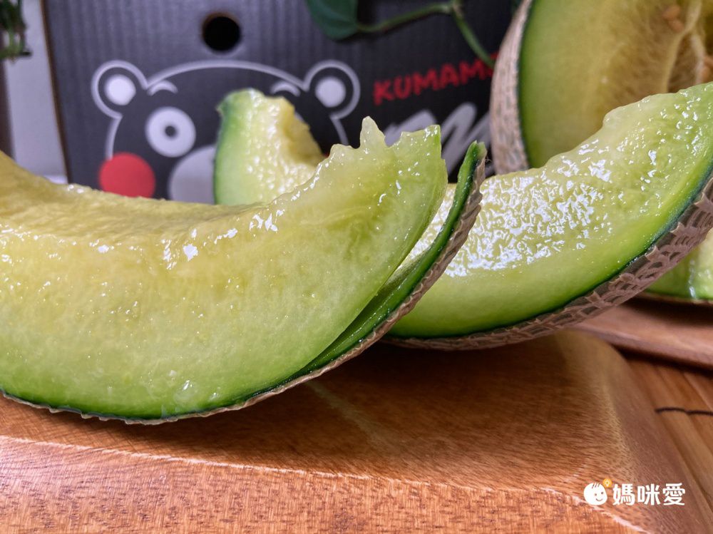 甜度高達20度！【日本熊本熊 溫室綠肉哈密瓜】空運直送