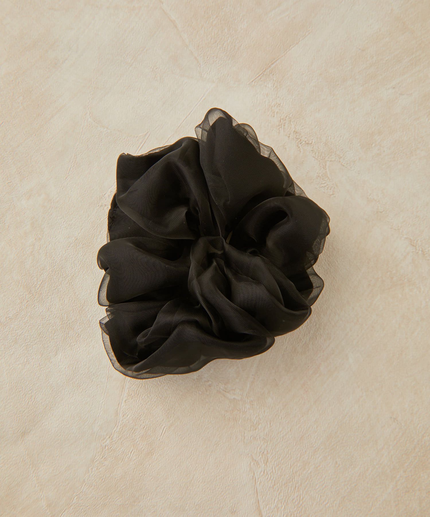 日本 Lattice - 低調夢幻薄紗大腸髮圈-黑