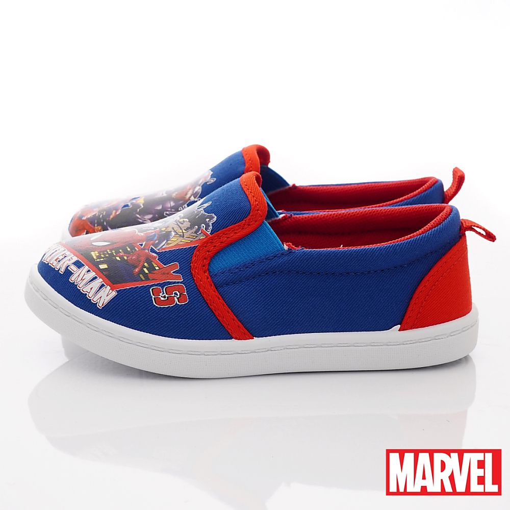 漫威MARVEL - 台灣製漫威蜘蛛人帆布至尊鞋(中小童段)-運動鞋-藍