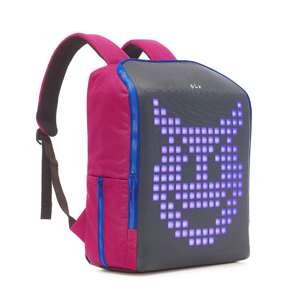 美國 Pix Mini - 兒童防水LED智能互動背包-紫