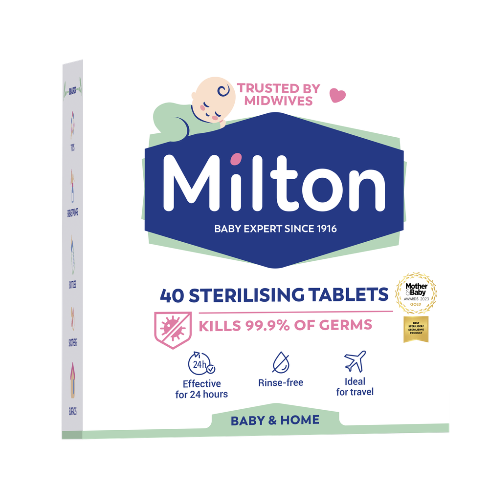 英國米爾頓 Milton - 嬰幼兒專用消毒錠-40錠