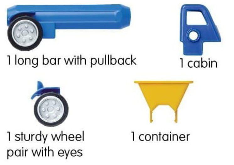 上誼文化 - 【SMARTMAX】寶寶磁力接接棒-迴力卡車-3歲以上