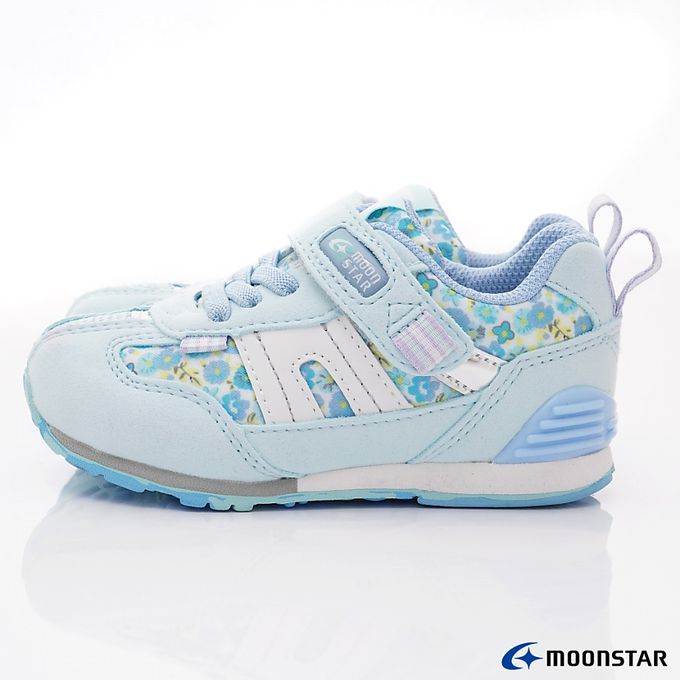 Moonstar日本月星 - HI系列十大機能童鞋-MSC23269淺藍(中小童段)-機能運動鞋-淺藍