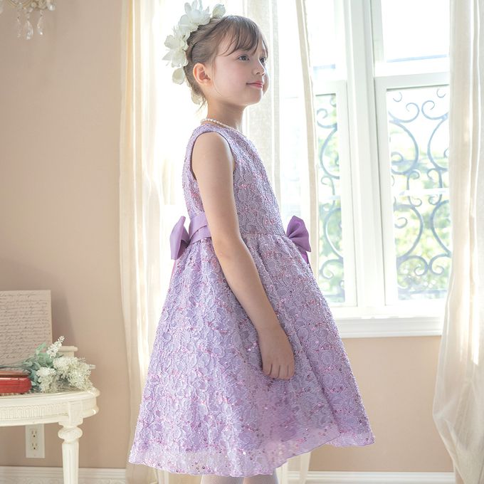 日本 Catherine Cottage - 優雅千金亮片蕾絲洋裝/小禮服-水藍