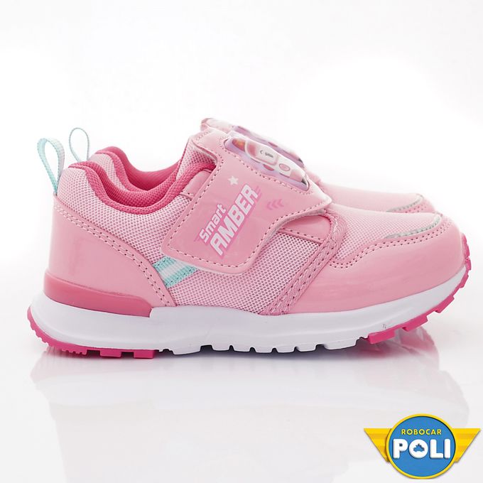 POLI波力-電燈運動鞋-POKX21243粉(中小童段)-運動鞋-粉