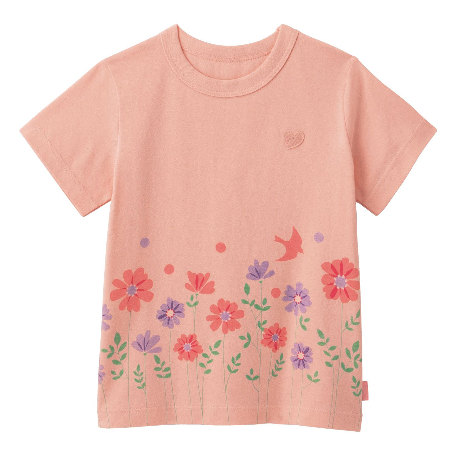 日本千趣會 - GITA 天竺棉印花短T-條紋星星-黑白