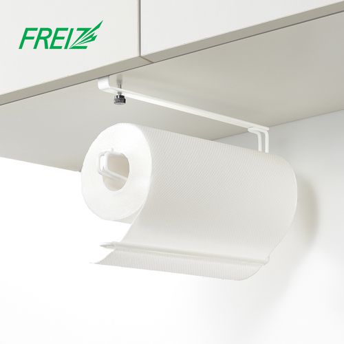 日本和平FREIZ - Blance 櫥櫃層板用吊掛式廚房紙巾架 捲筒紙巾架