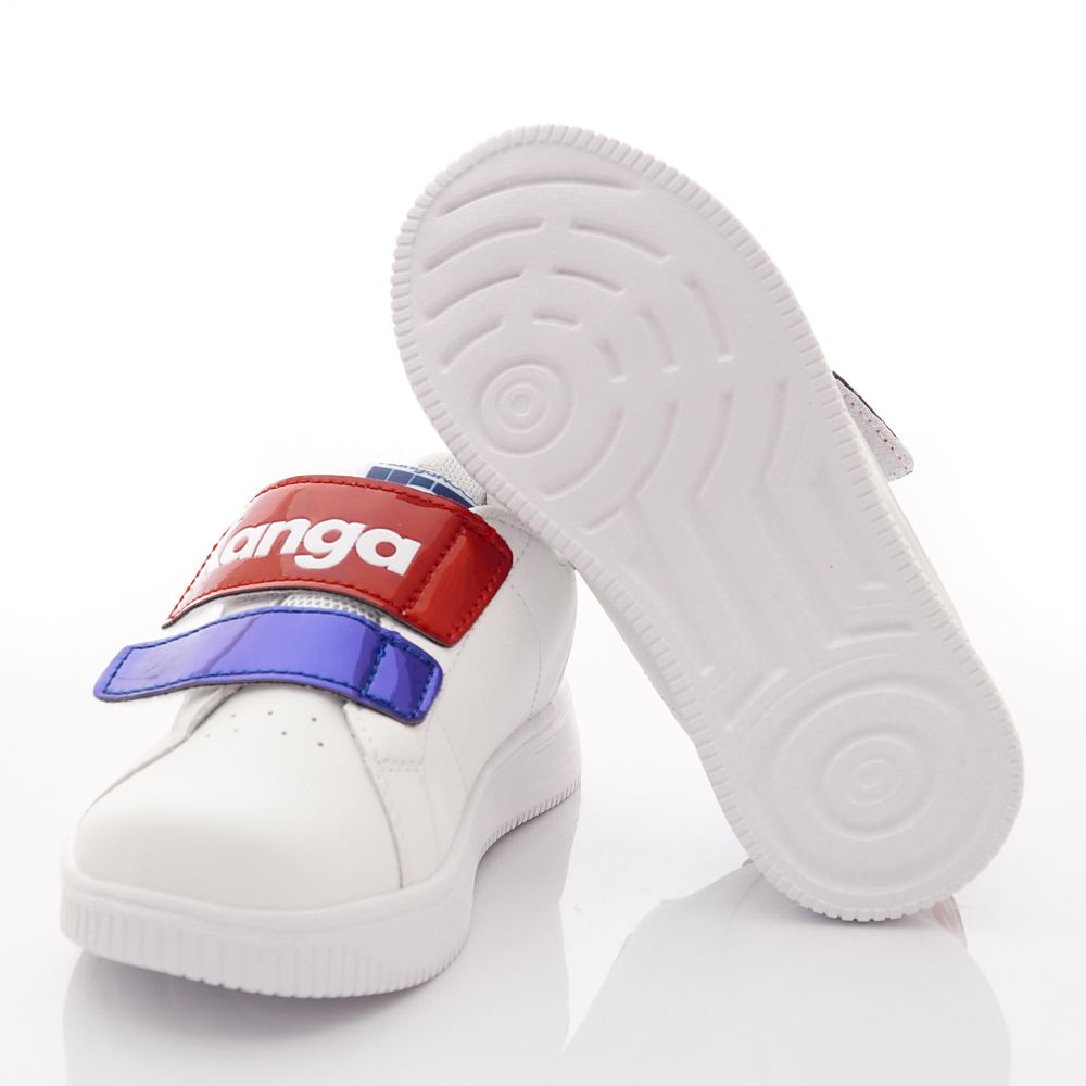 KangaROOS - 金屬記憶鞋墊板鞋(中小童段)-白藍紅