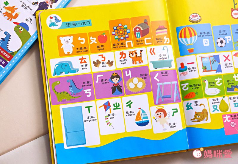 双美生活文創 - 【合購組】123有聲掛圖＋我的第一本觸控點讀有聲書(ABC＋學前認知)