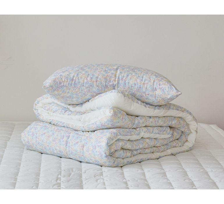 韓國 Maatila - 可水洗M2全方位抗菌防蟎棉被(冬被)-復古花紋