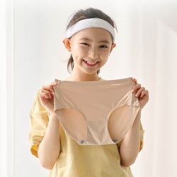 韓國 INNERism - (Junior)輕薄絲滑無痕內褲-米膚