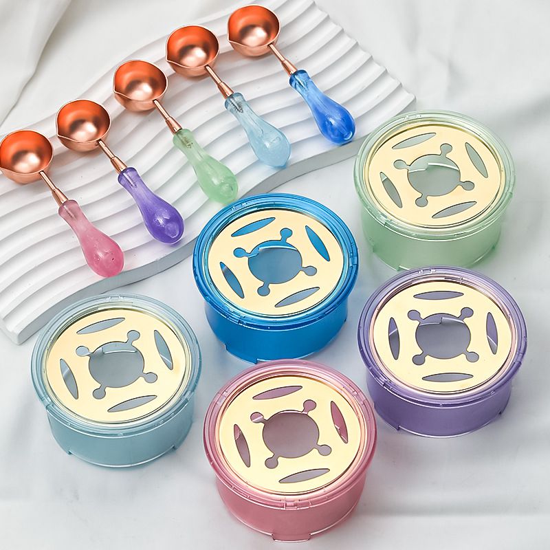 夢幻泡泡水晶火漆勺-粉色