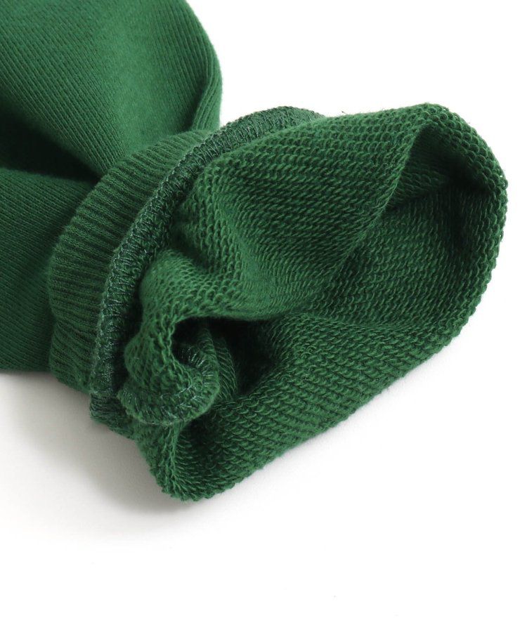 日本 BREEZE - 節慶滿點！裏毛長袖上衣-格紋-奶油米