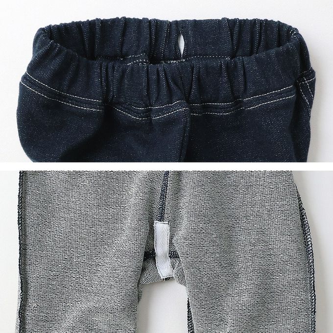 日本 ZOOLAND - 春季出遊印花反摺七分褲-車車兜風-海軍藍