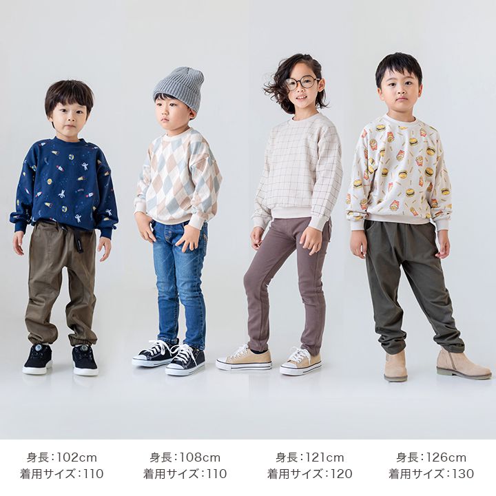 日本 Chil2 - 純棉圓領印花長袖上衣-Q萌恐龍-深灰