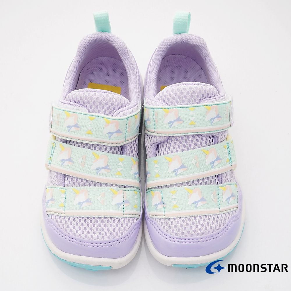 MOONSTAR日本月星 - 速乾公園鞋/休閒鞋(中小童段)-紫