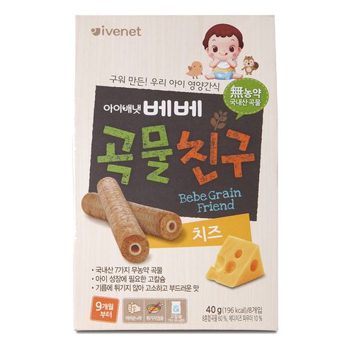 ivenet - 艾唯倪穀物棒棒(起司乳酪)40g_9Ｍ以上