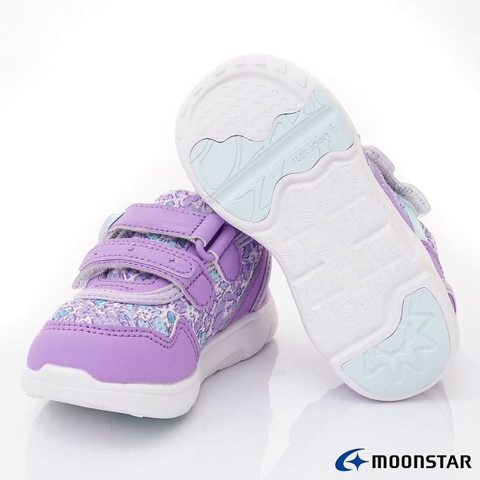Moonstar日本月星 - 玩耍速乾機能童鞋-CRC23509紫(中小童)-機能運動鞋-紫