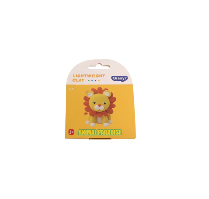 樂彩森林 - 4色主題輕黏土-動物天堂(混款)