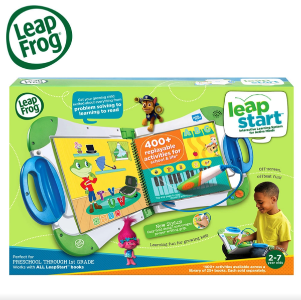 LeapFrog美國跳跳蛙 - LeapStart全英幼童行動學習機-新版(2歲以上適用)-綠白