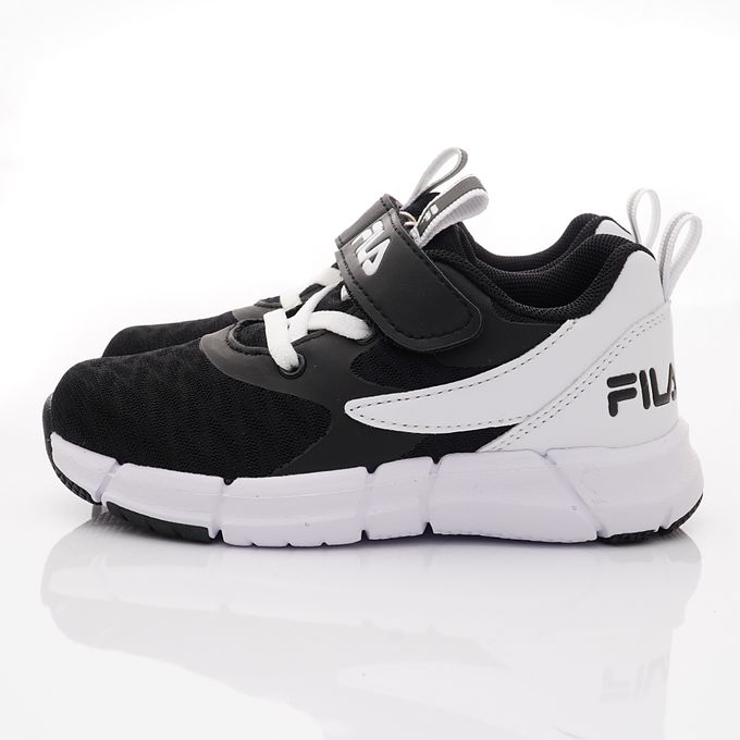 FILA - 輕量慢跑運動鞋2-J430X-011黑白(中大童段)-運動鞋-黑白