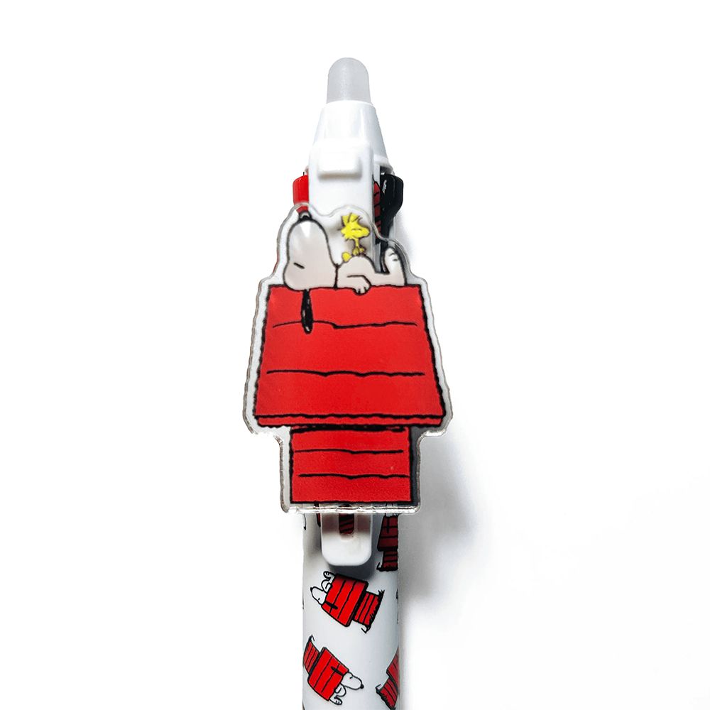 【美國 Ooly x Peanuts 史努比聯名系】造型兒童三色魔擦筆 (Snoopy經典小屋)