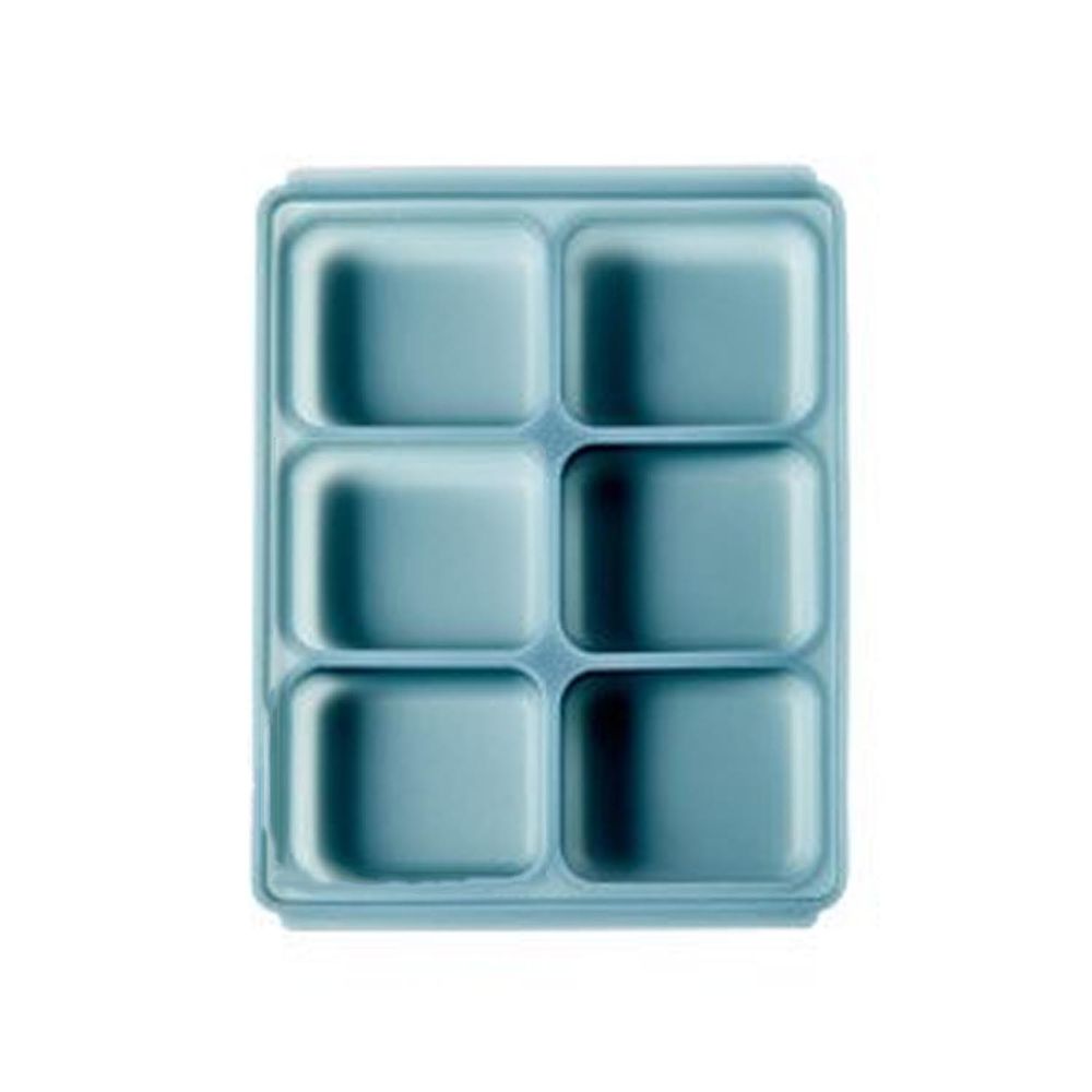 TGM - 白金矽膠副食品冷凍儲存分裝盒 (L - 藍色)