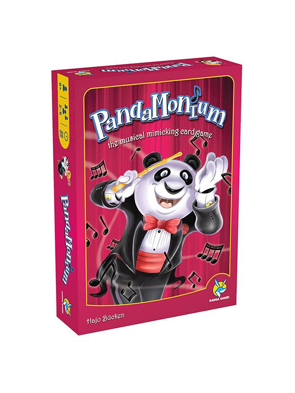 諾貝兒益智玩具 - 中文版歐美桌遊 熊貓大樂團 PandaMonium
