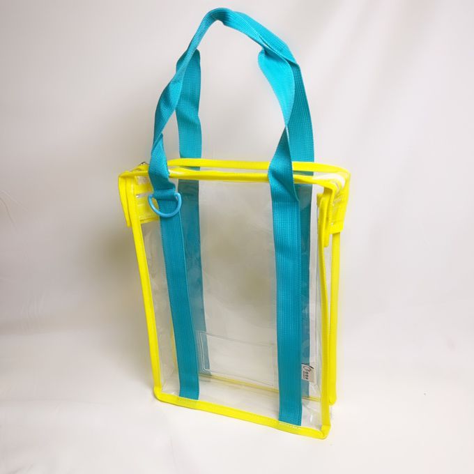 妞妞絲 - 手提功課袋-黃X綠 (F) 