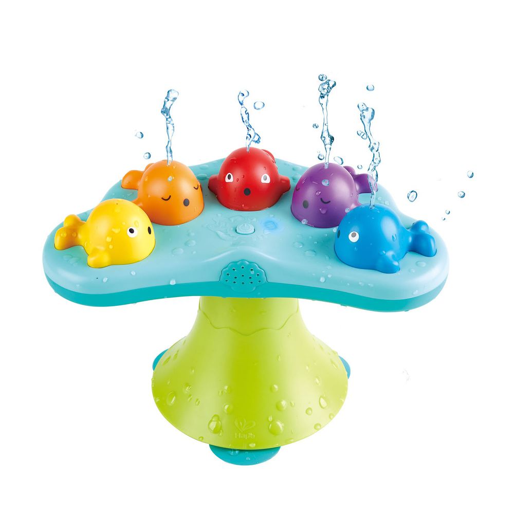 德國 Hape - 鯨魚音樂噴泉洗澡戲水玩具