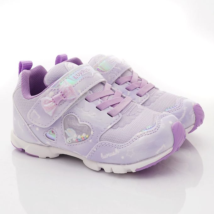 Moonstar日本月星 - LV甜心2E運動鞋LV11349紫-中大童段-運動鞋-紫