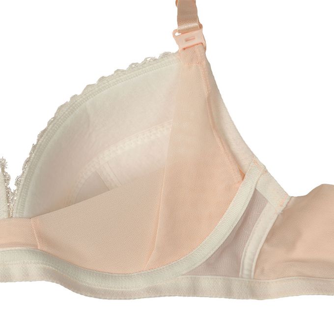 akachan honpo - 美型 無鋼圈胸罩 具哺乳功能-粉紅色