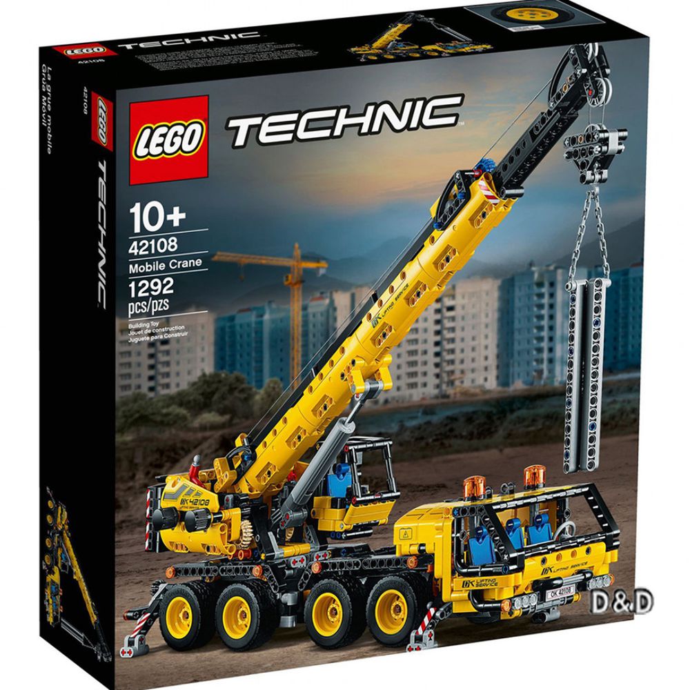 樂高 LEGO - 樂高 Technic 科技系列 - 移動式起重機 42108-1292pcs