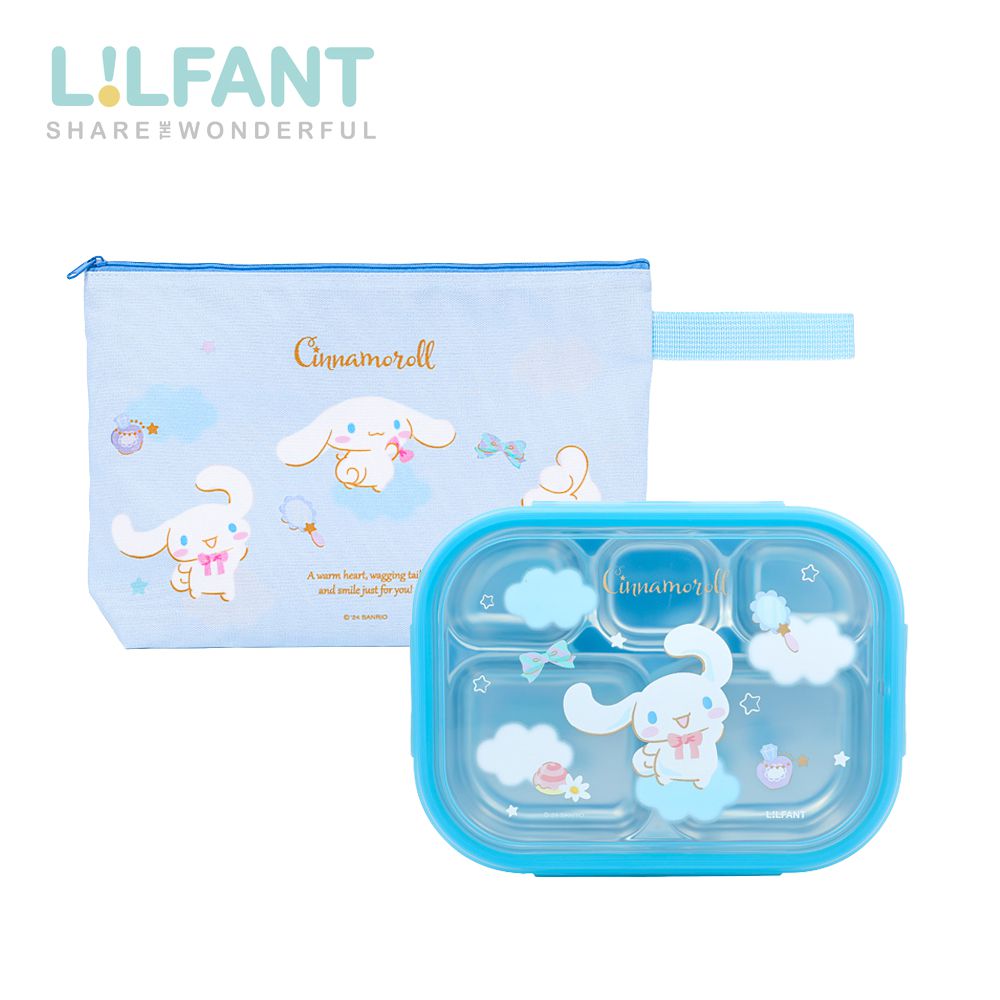 不鏽鋼餐盤-大耳狗-附袋