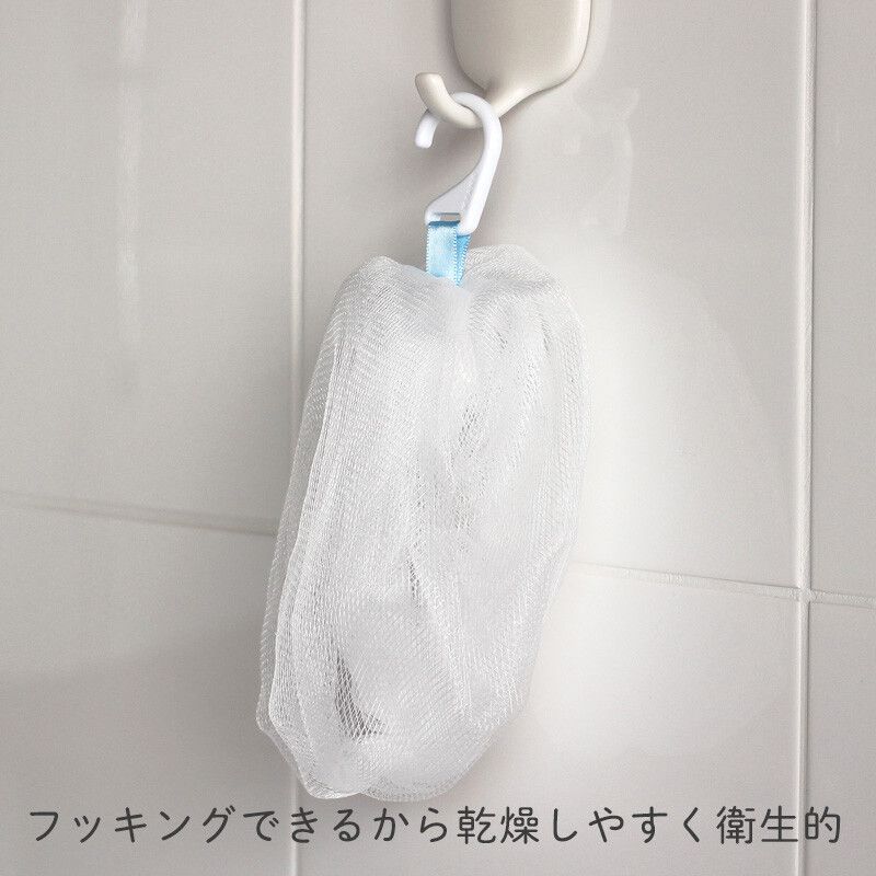 日本 MARNA - 濃密泡泡洗面乳起泡巾-白