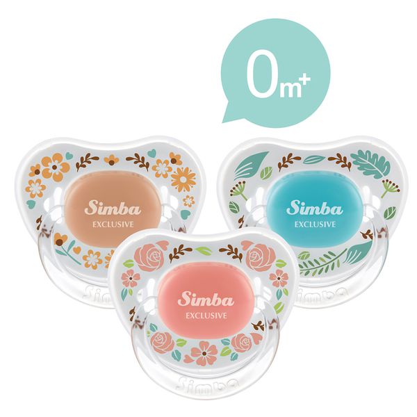 Simba 小獅王辛巴 - 蘿蔓拇指安撫奶嘴-玫瑰(粉紅)-初生(0-6M)