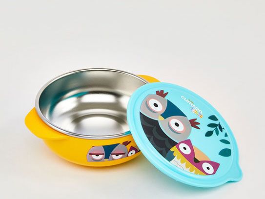 分隔不混味！韓國 Cuitisan 酷藝師保鮮盒 可微波的不銹鋼！