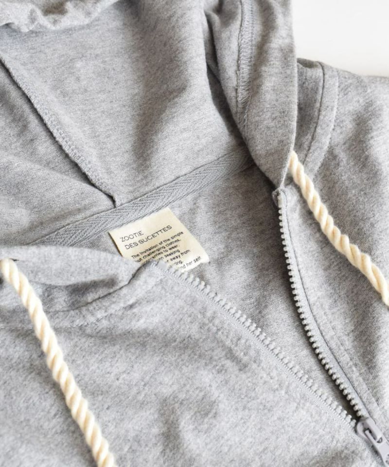 日本 zootie - 抗透汗 純棉抗UV防曬外套-靛藍