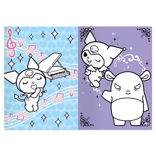 KUROMI愛塗鴉:淘氣酷洛米著色畫
