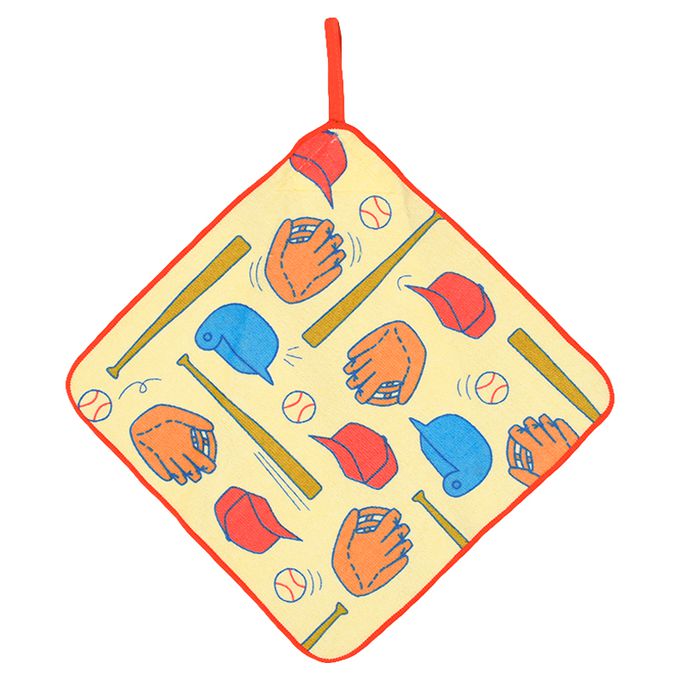 akachan honpo - 擦手巾5條組-運動 (25×25cm)