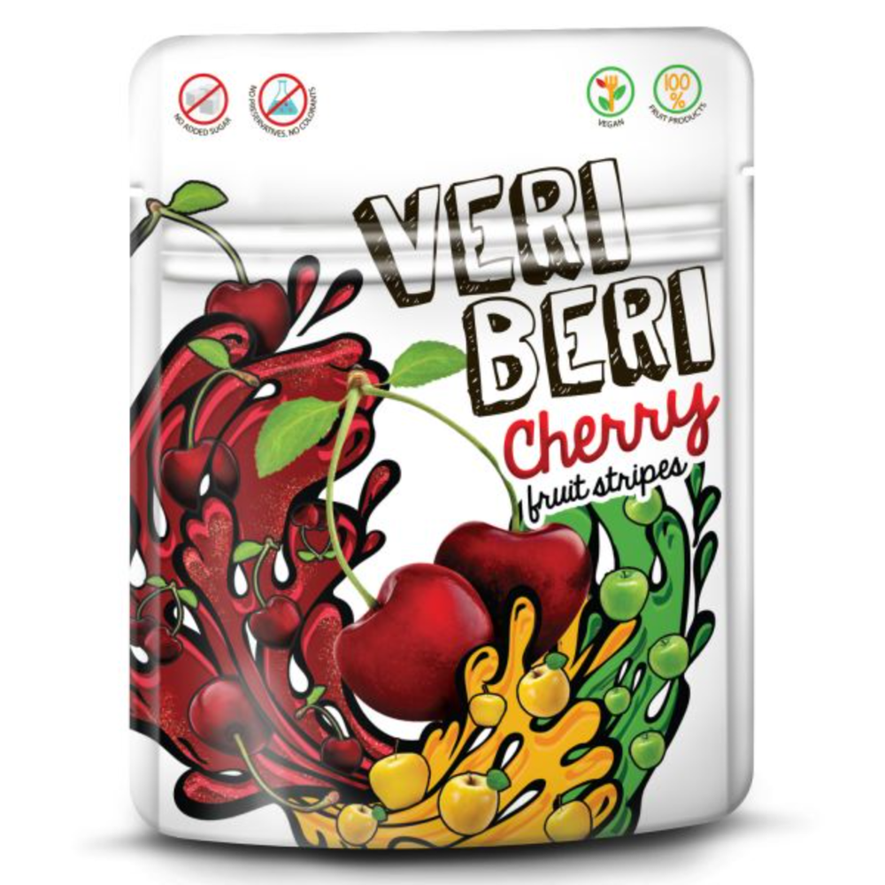 天然水果條-櫻桃口味（效期2023-12-27）-50g