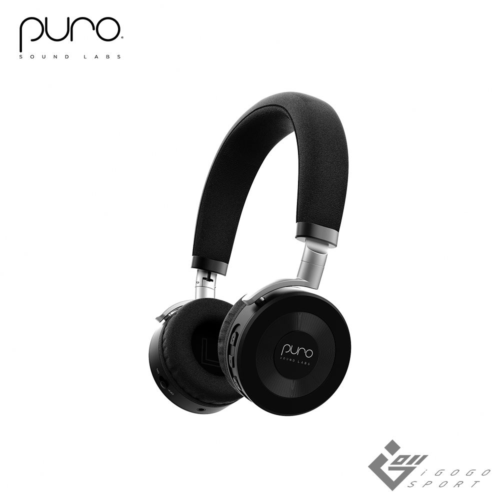 PURO SOUND LAB - Puro JuniorJams-Plus 無線兒童耳機-黑色-黑色