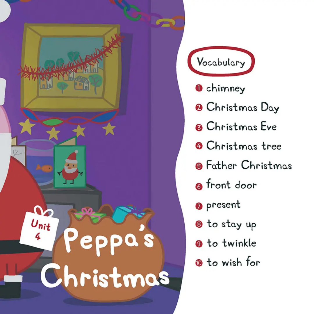 粉紅豬小妹教你說英語：佩佩過聖誕節（精裝版）